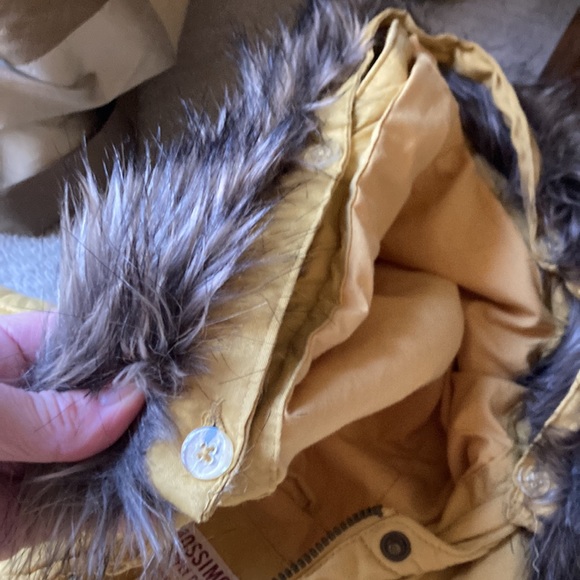 Mossimo tan/gold jacket with hood - Picture 6 of 7